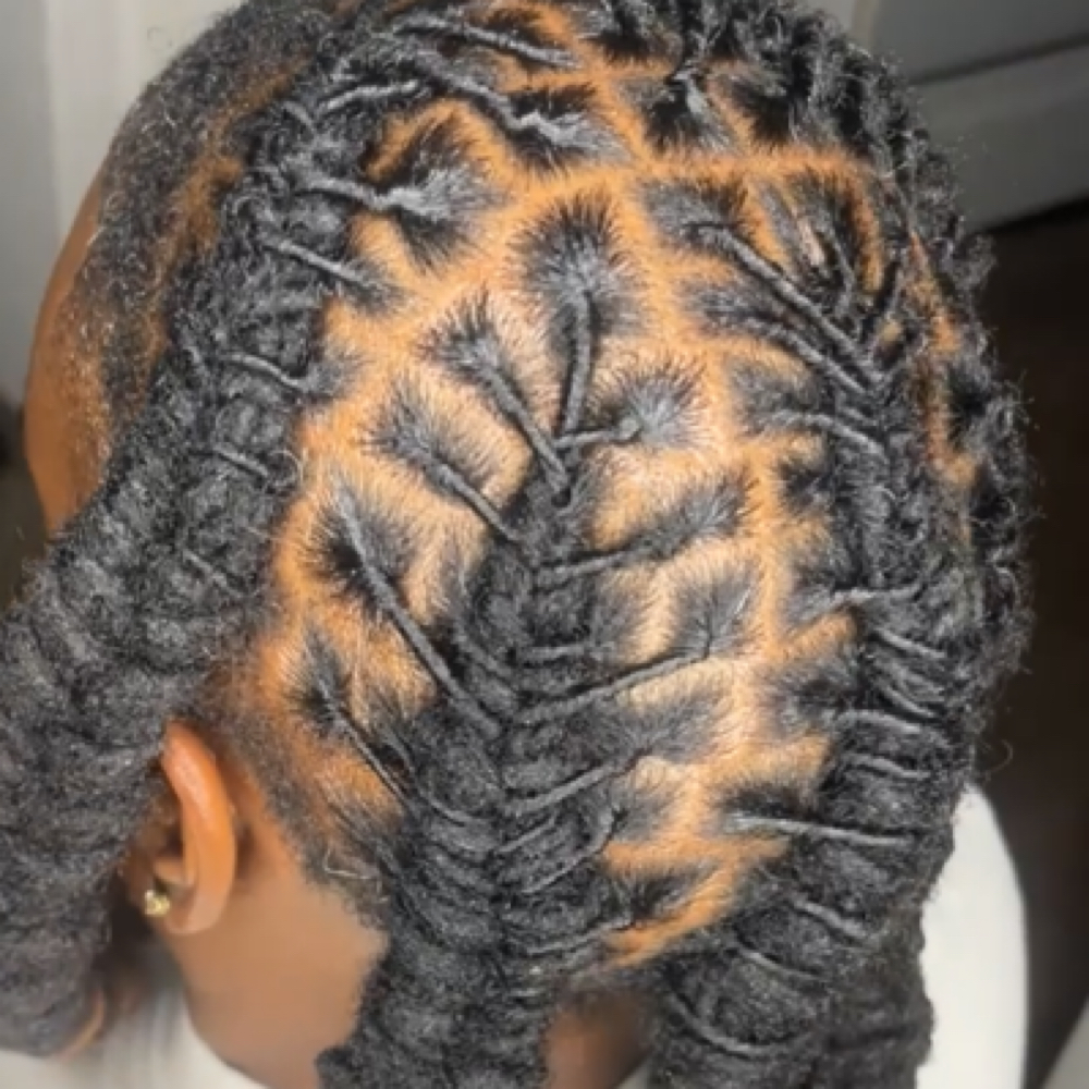 Loc Wash Retwist and Style at J.Marie's Locz And Keyz LLC in Dudley, GA