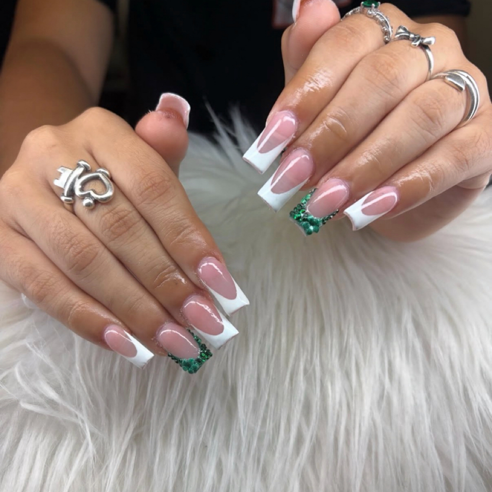 Medium Nail Set at AcrylicsByLili in Lubbock, TX