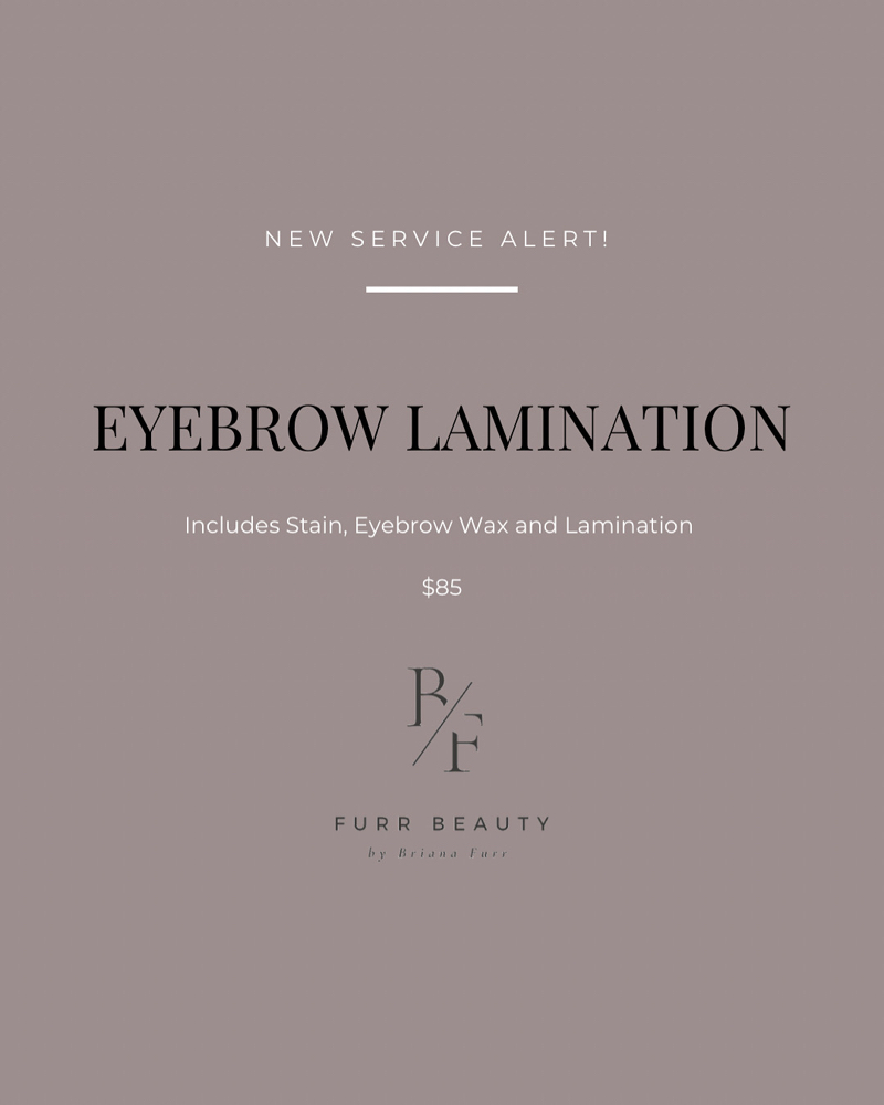 Brow Wax + Lamination + Stain