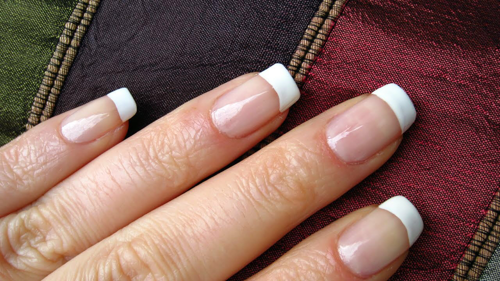 Acrylic - White Tip Full Set