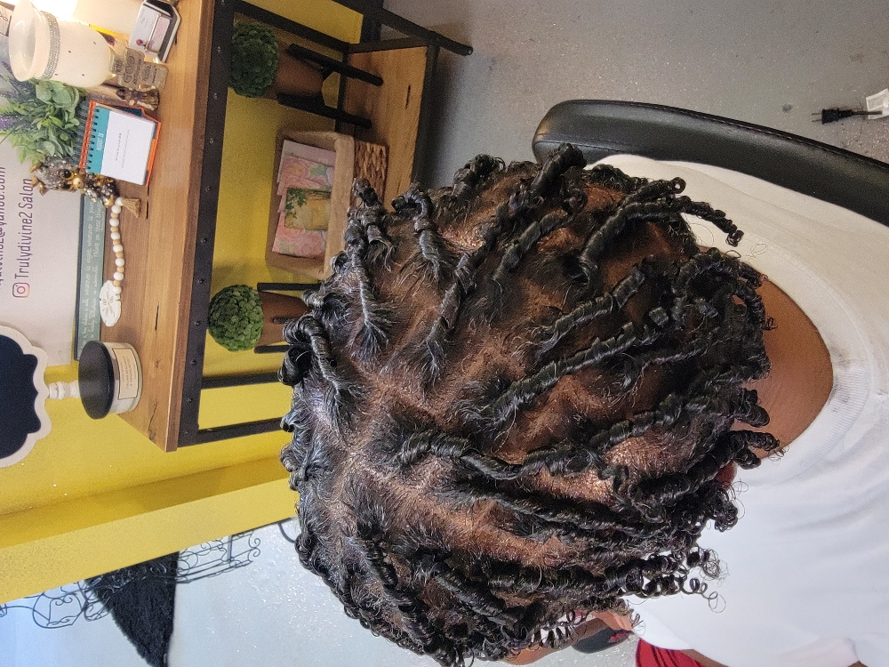 Comb Twists & 2 STRAND NATURAL HAIR