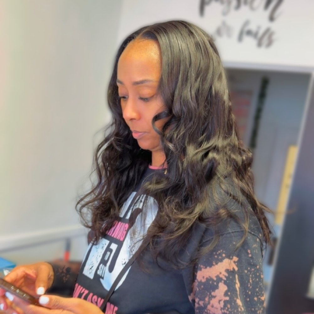 ClipME In Install at GlamourME Beauty Bar in Burlington, NC