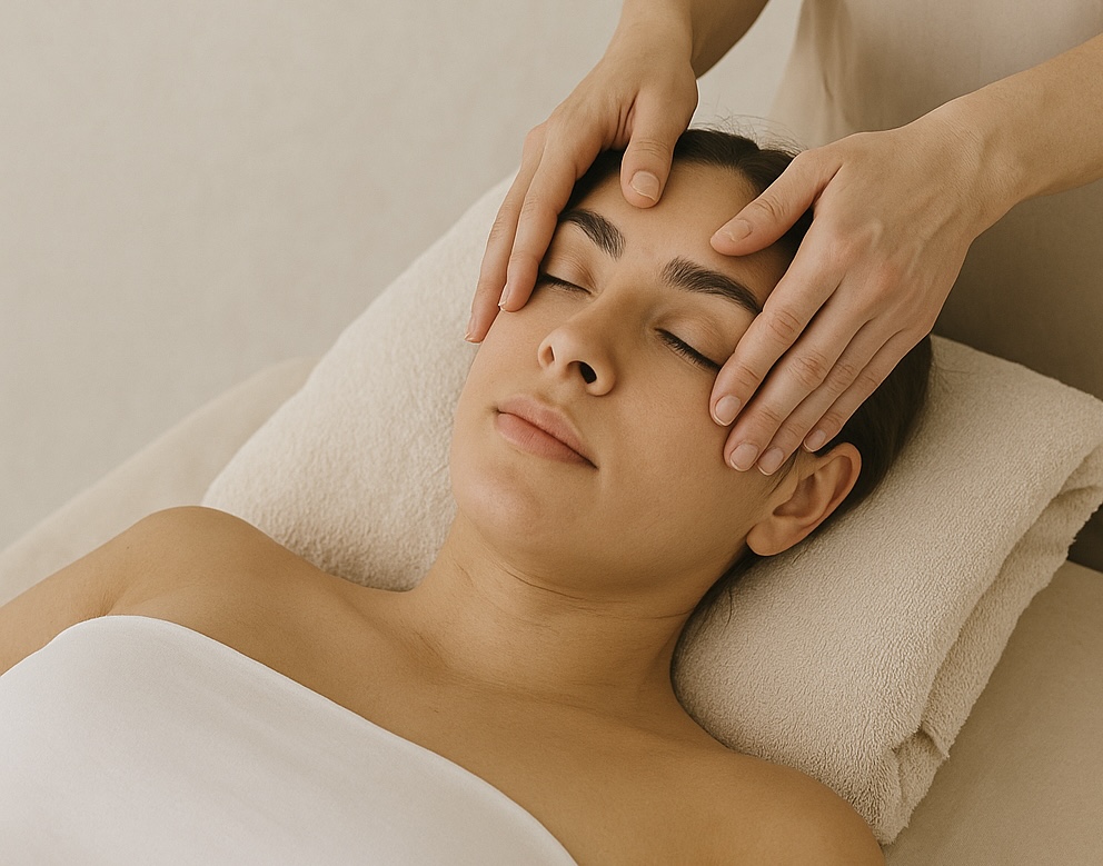Face Massage Accupresure