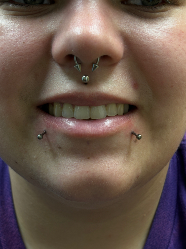 Septum piercing