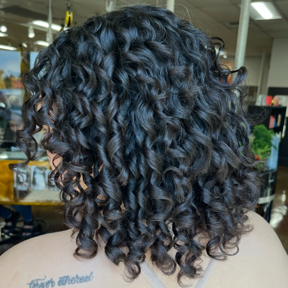 Curly Haircut at Angelic Touch Studio in Renton, WA