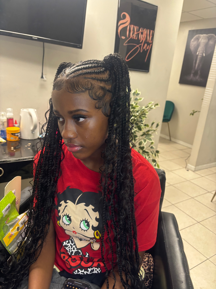 2 Ponytails (Med)
