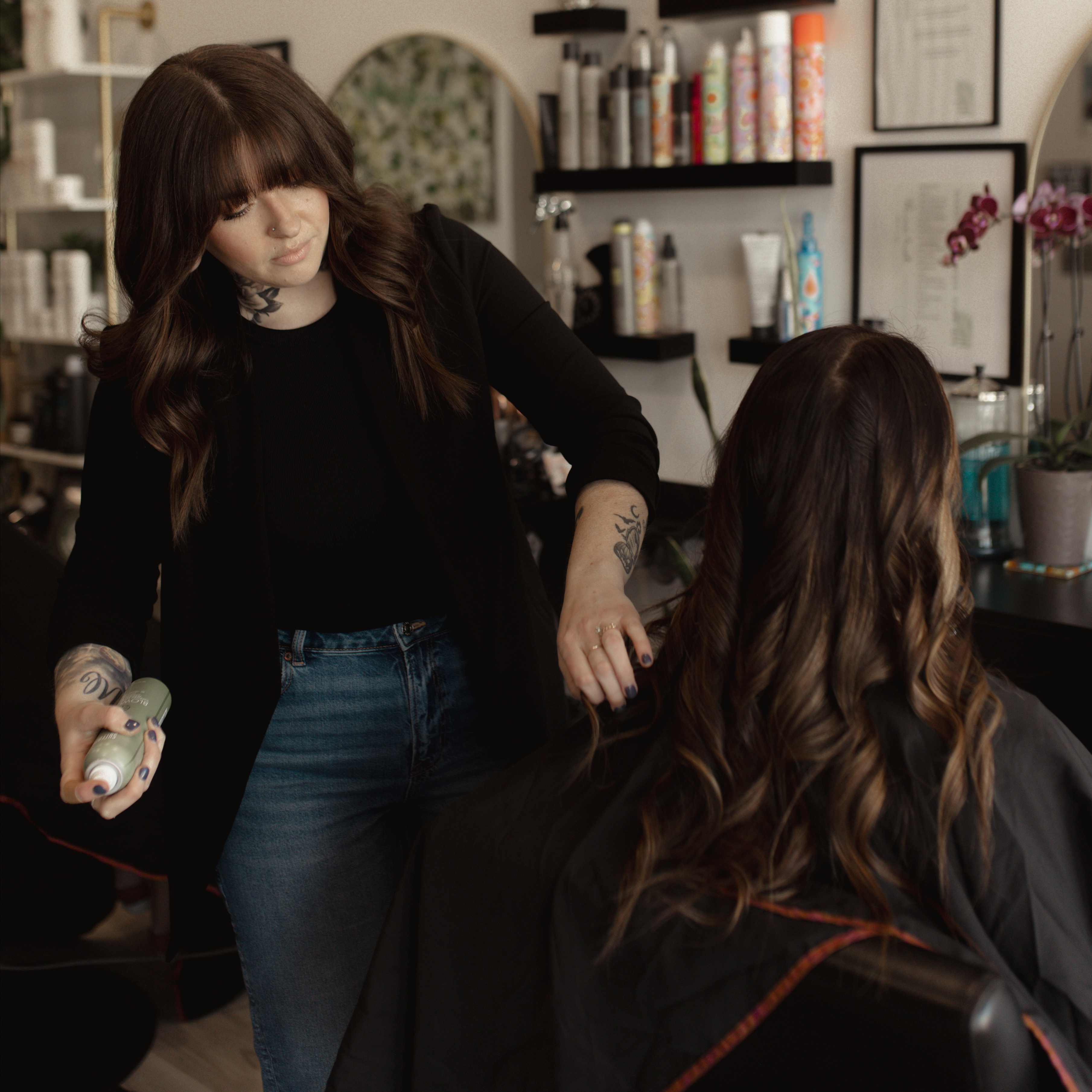 Up-style at Hair by Alyse @ The Hair Garden in Endwell, NY