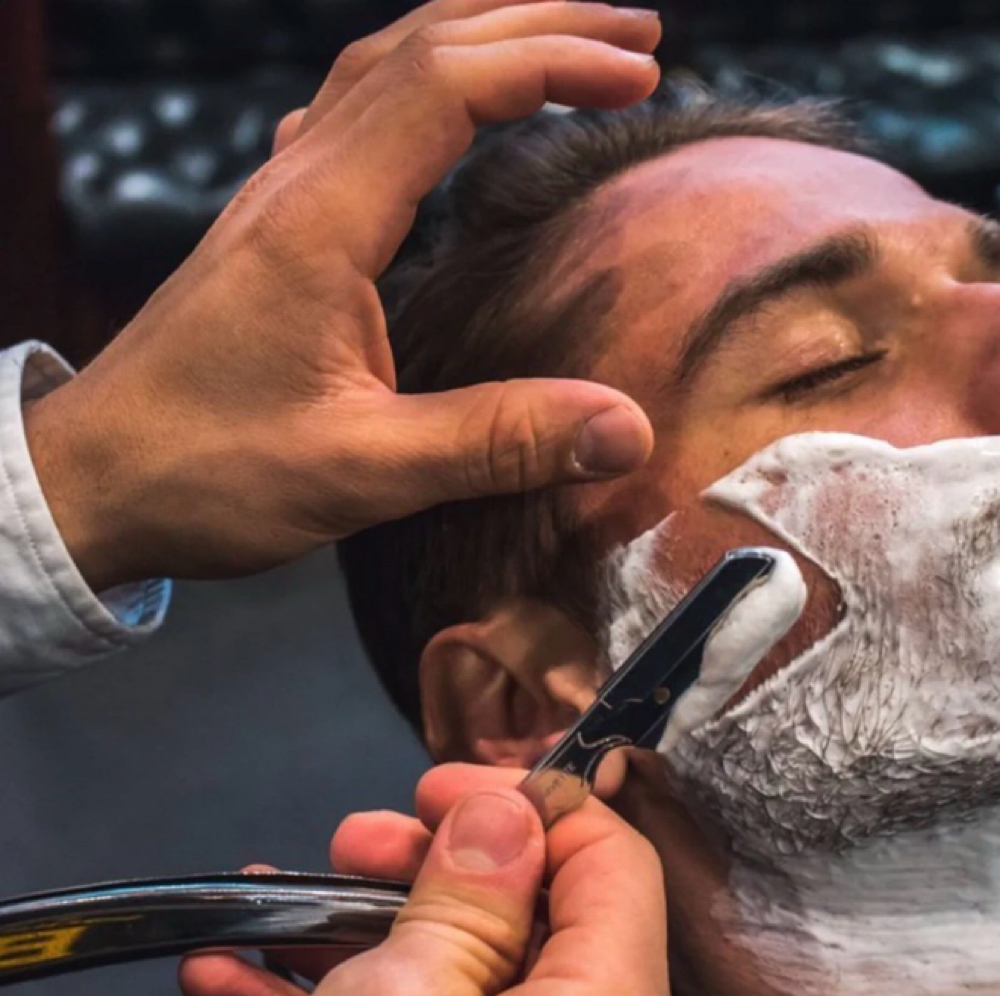 THE ELITE FACE SHAVE at The Elite Barber Loft in Columbia, SC