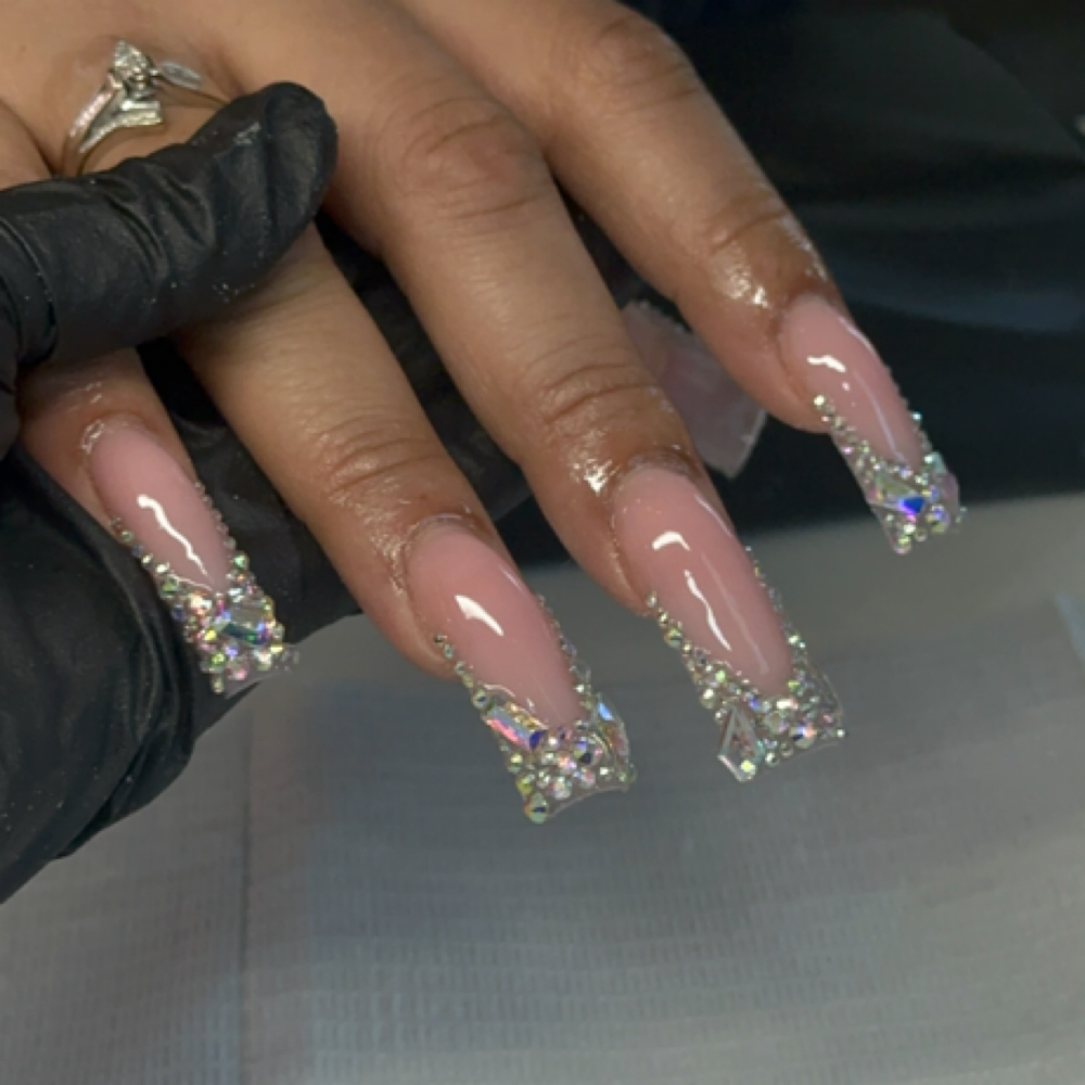 Long Acrylic Set at Blingbyshy in Madison, WI