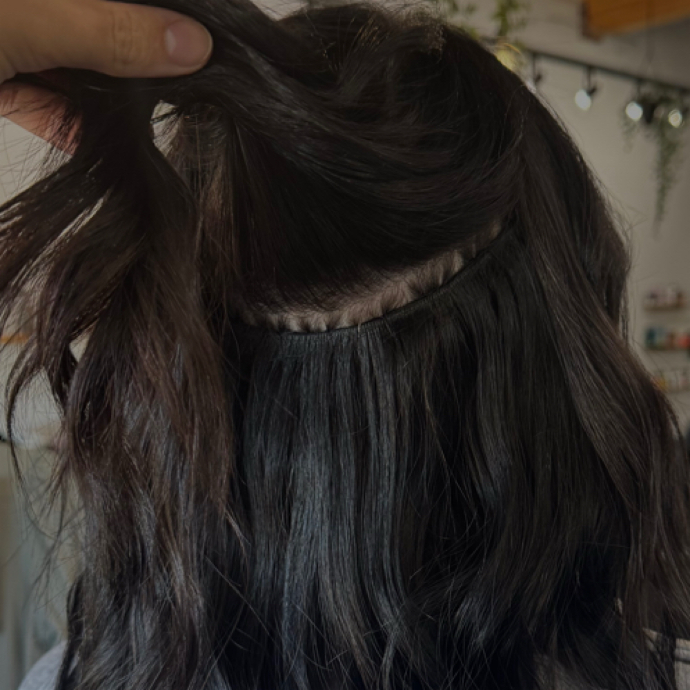 Hand Tied Extension at Hazel + Mane in Bonney Lake, WA
