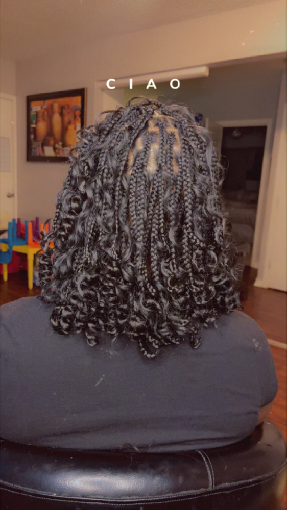 Knotless Boho Bob