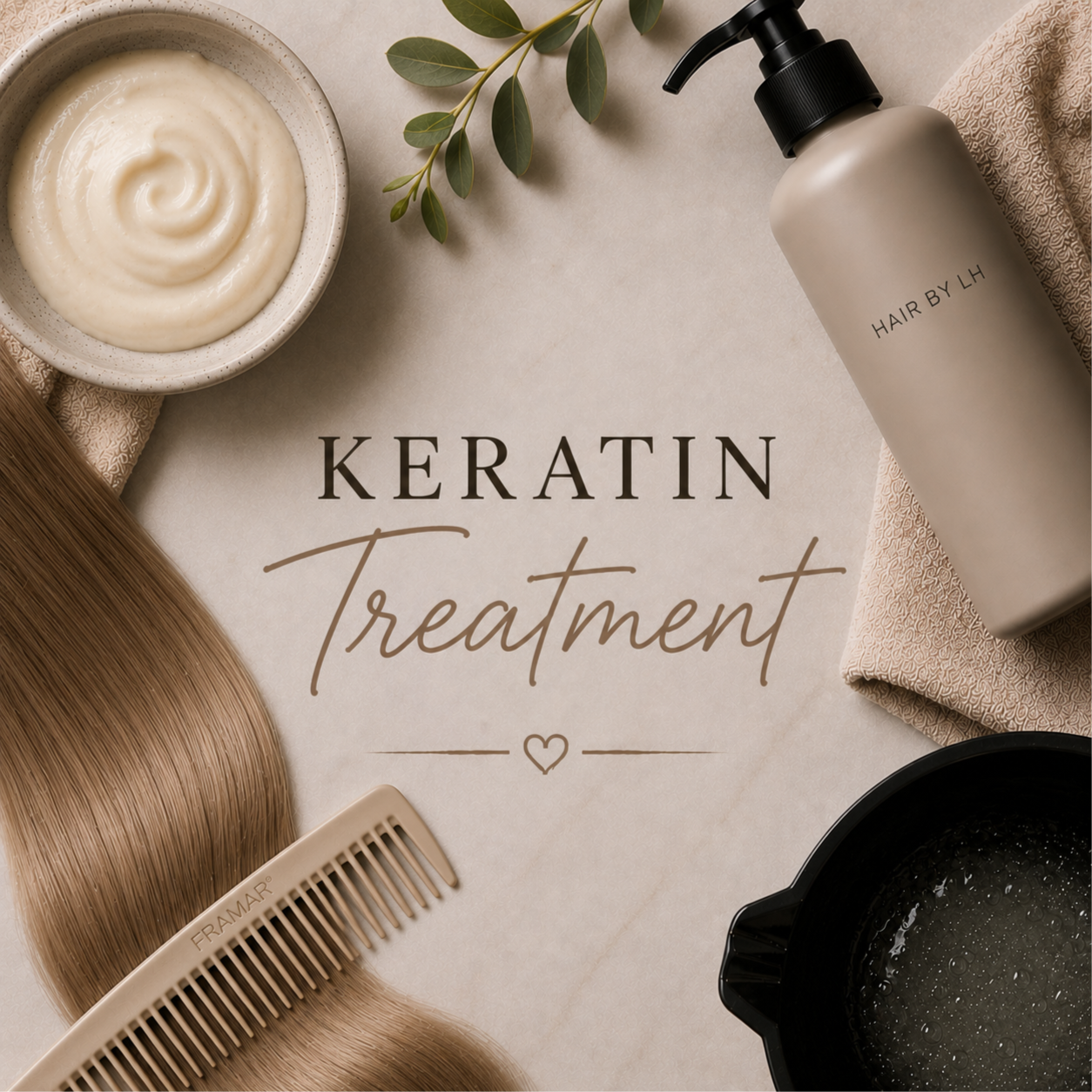 Hair keratin treatment at SWEET MAGNOLIA DAY SPA LLC in Ocala, FL