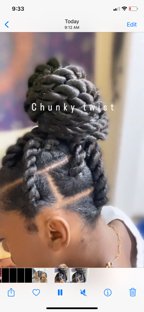 XXX JUMBO TWIST (Shampoo+Blowdry)