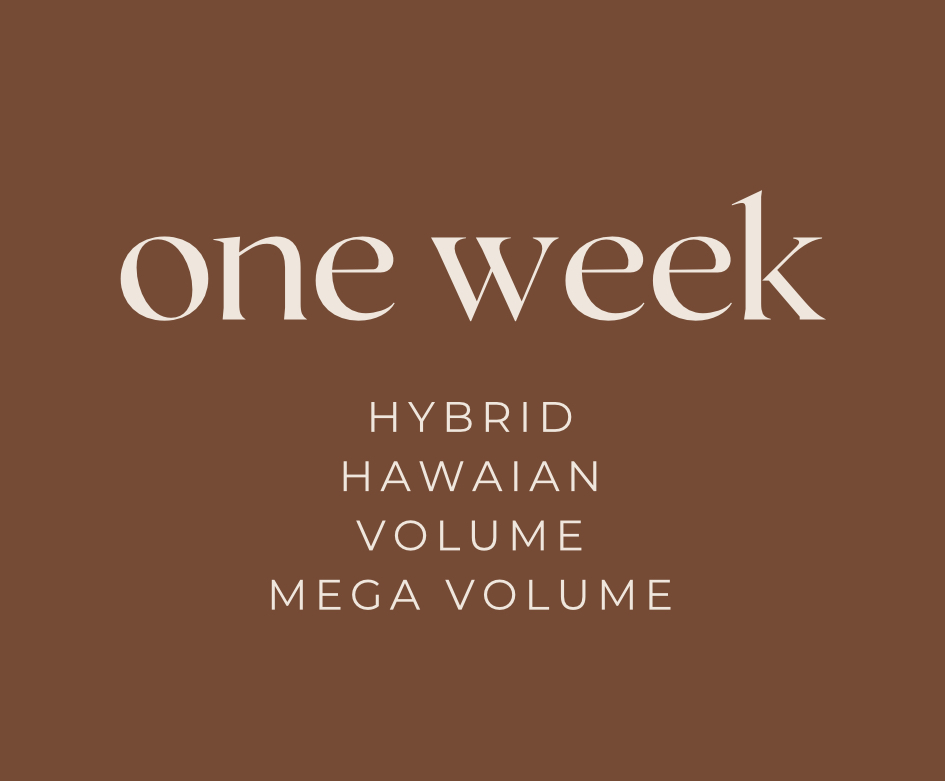 1 week fill Hybrid, Hawaian, Volume