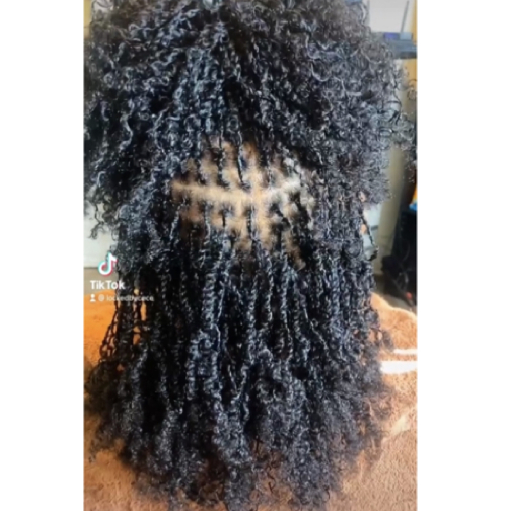 Microlocs (Two Strand Twist) at Locked At Cece’s in Lakewood, CA