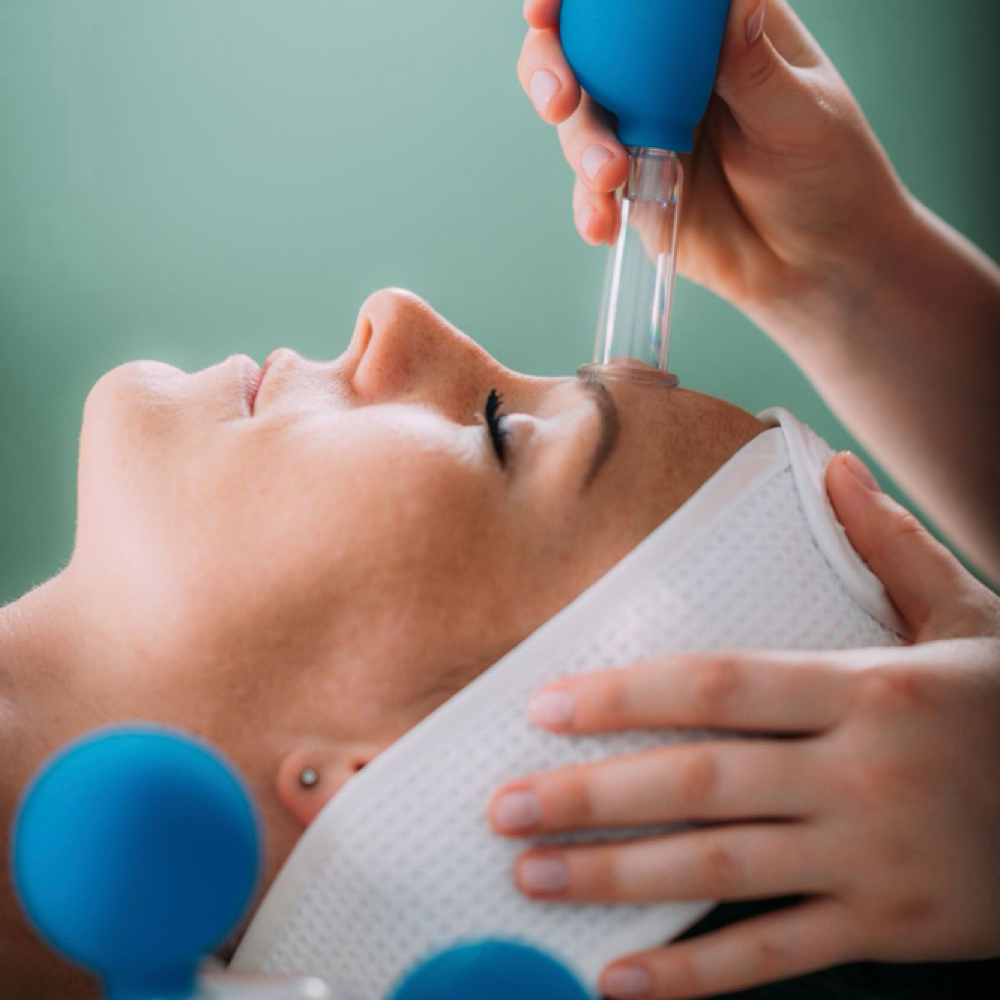 Facial Cupping at Mountain Meadow Massage in Havre, MT