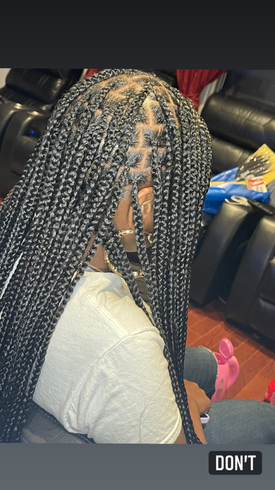 Smedium Knotless
