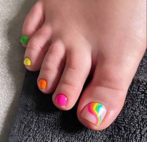 Kids Pedicure- Reg Polish