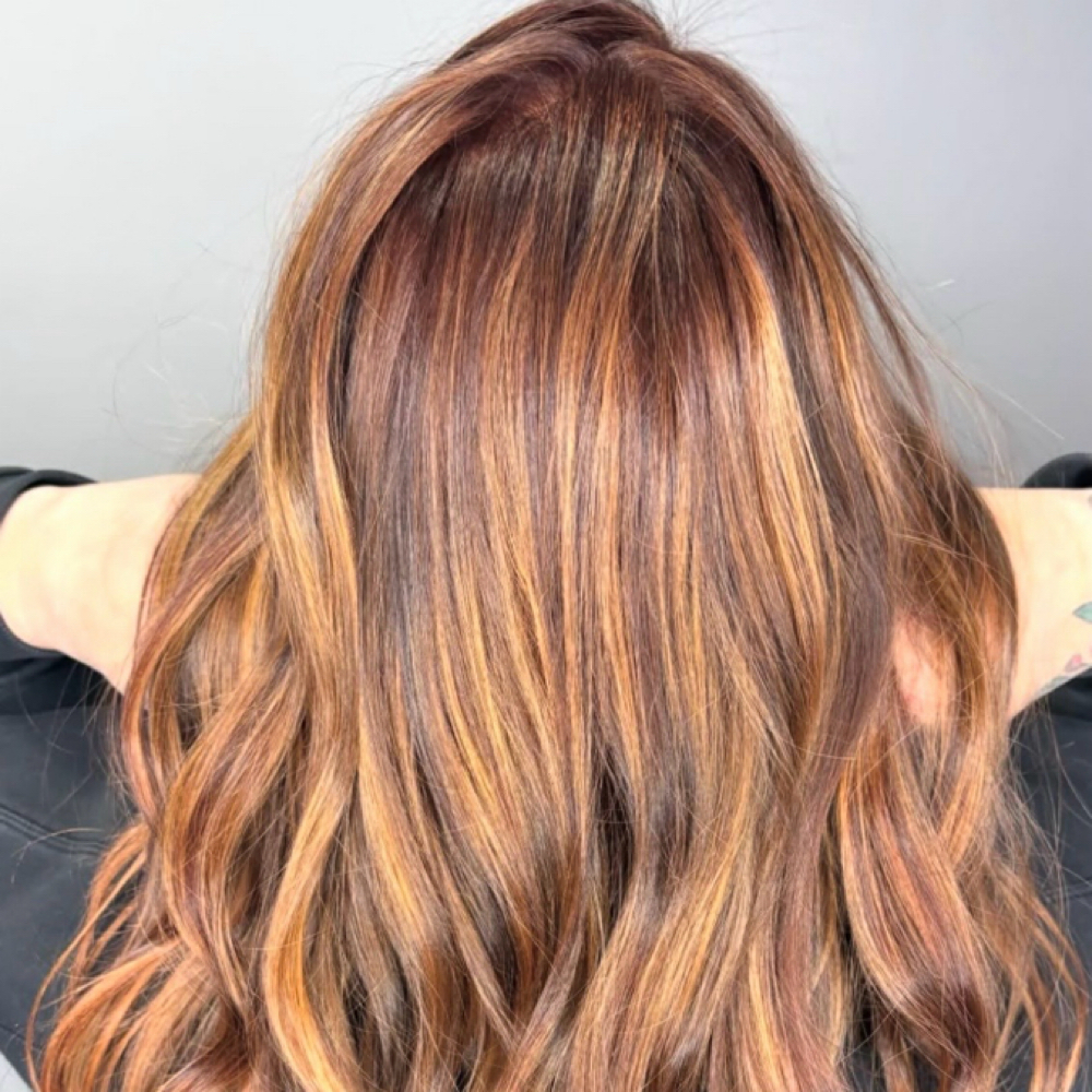 HIGHLIGHTS AND  TONER at Kylie Studio Salon in Bethesda, MD