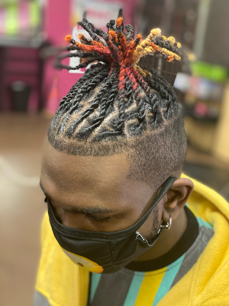Loc, Wash & ReTwist - Top Half