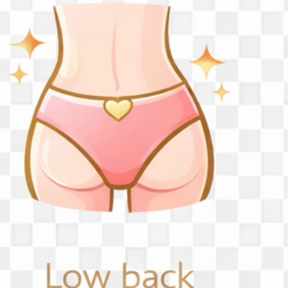 Back (lower ) at Brazilian wax center in Boston, MA