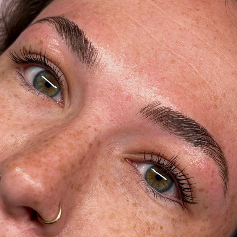 Brow Lamination at LashHaus Co. in Leland, NC