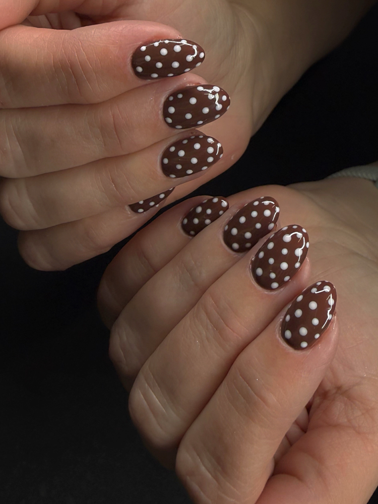 Structured Manicure Minimal Design at The Nail Bruja in Boise, ID