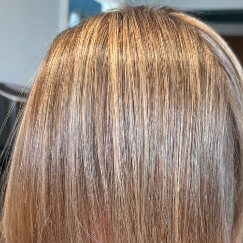 ✨Half Head Highlights at ✨ML Hair Studio in Carle place, NY