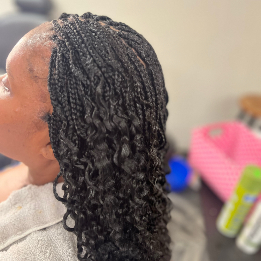 Micro braids at Bebe African Hair Braiding LLC in Milwaukee, WI
