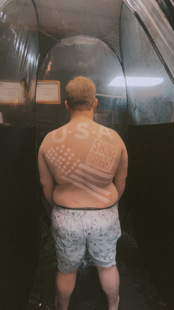 Spray Tan Stencil