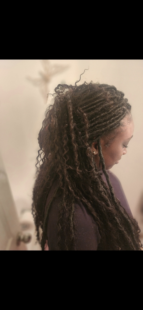 Pre-Looped Crochet Braids