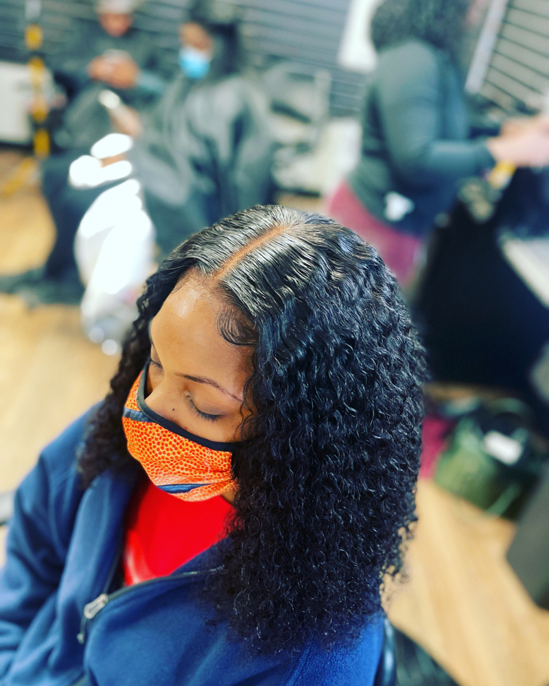 Sew-in (w/closure)