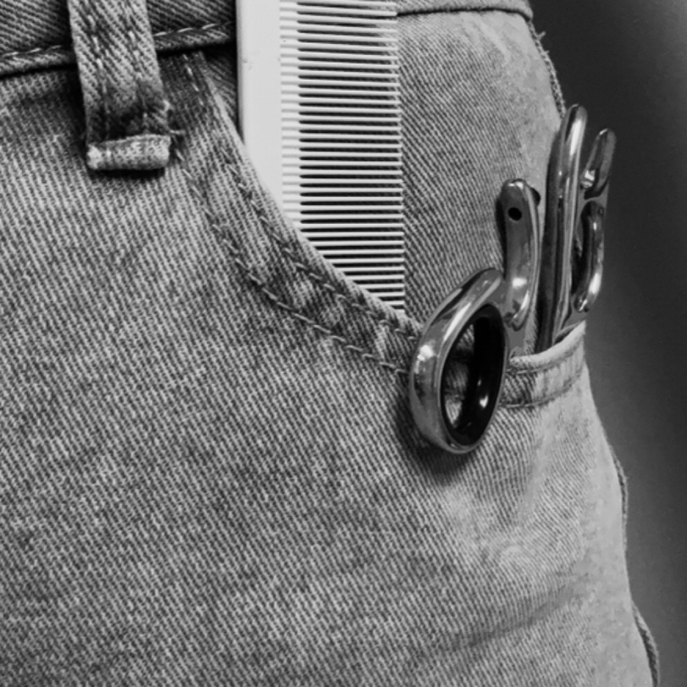 Haircut at Sky’s.LHB in Odon, IN