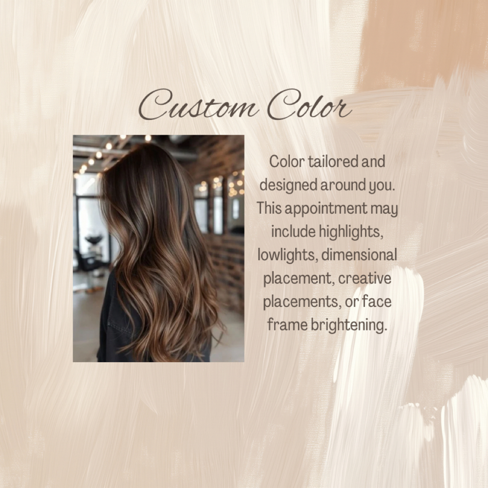 Custom Color at Artisan Salon & Barber Studio in Lake Mary, FL