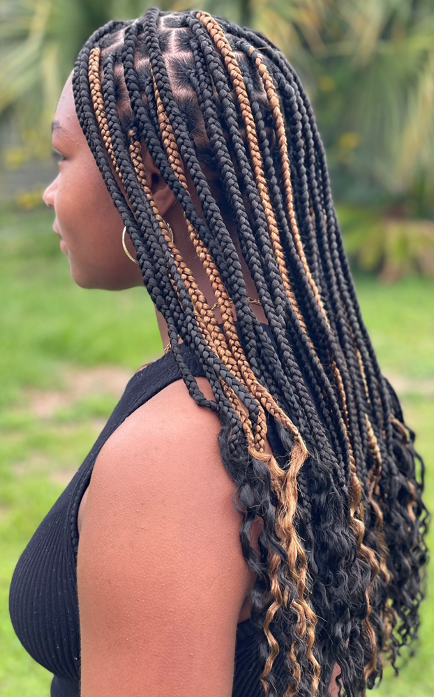 Knotless Braids or Twists at Braid Beautician Jaz in Riverview, FL