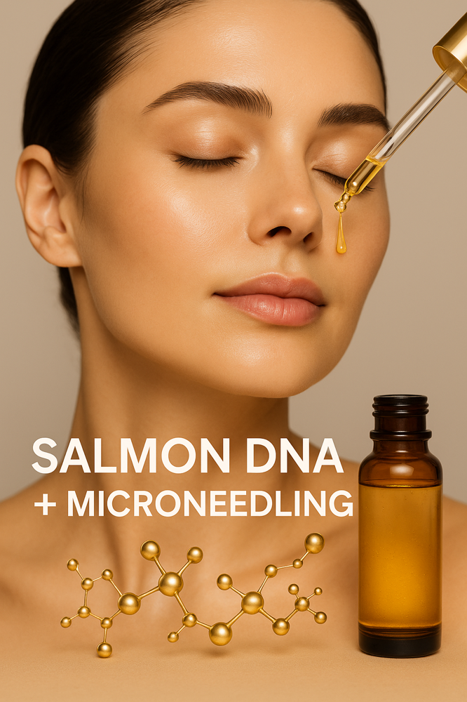 Salmon DNA + Microneedling (Dermape