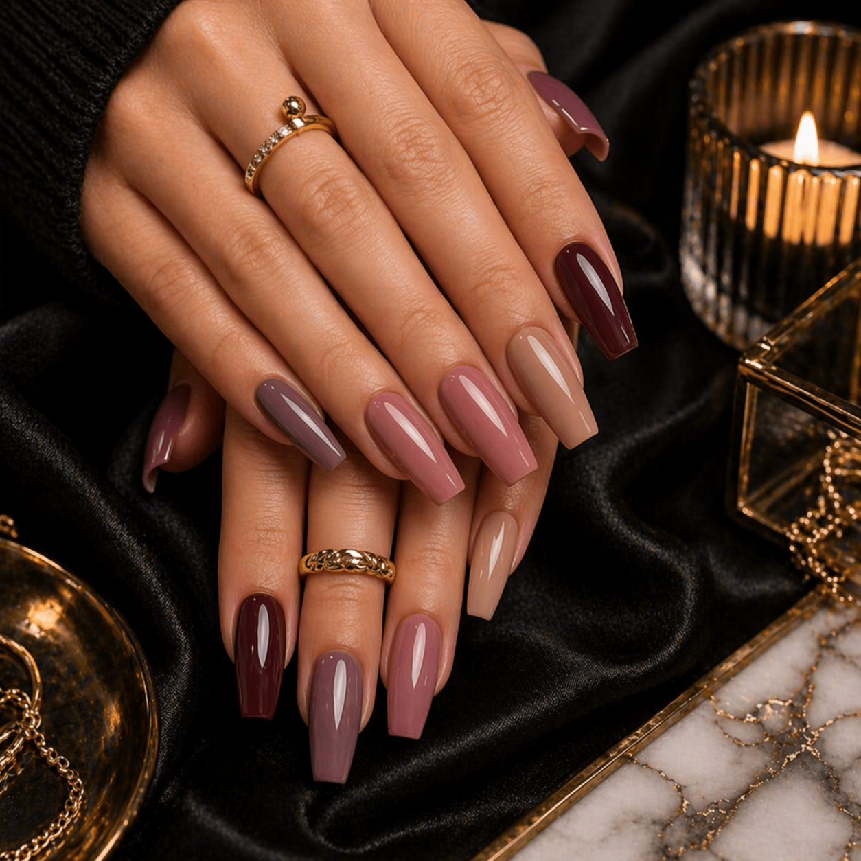 Nails - Powder Fill (Same Color) at Le Bijou Nails and Spa Salon in Houston, TX