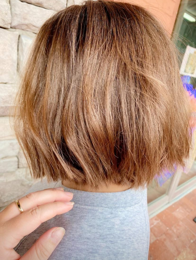 Womens haircut