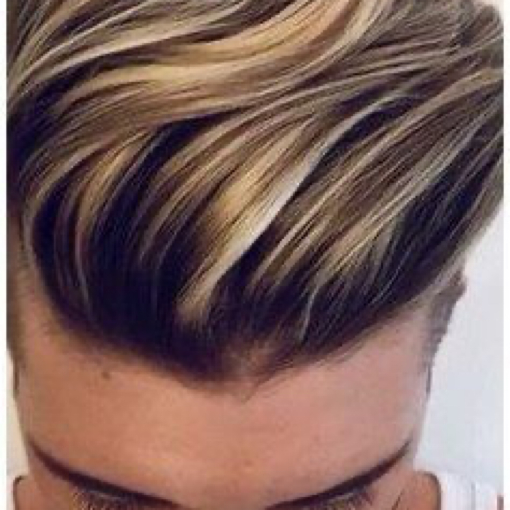 HIS Hair Color/Highlight at HIS Palace Men's Grooming in Blaine, MN