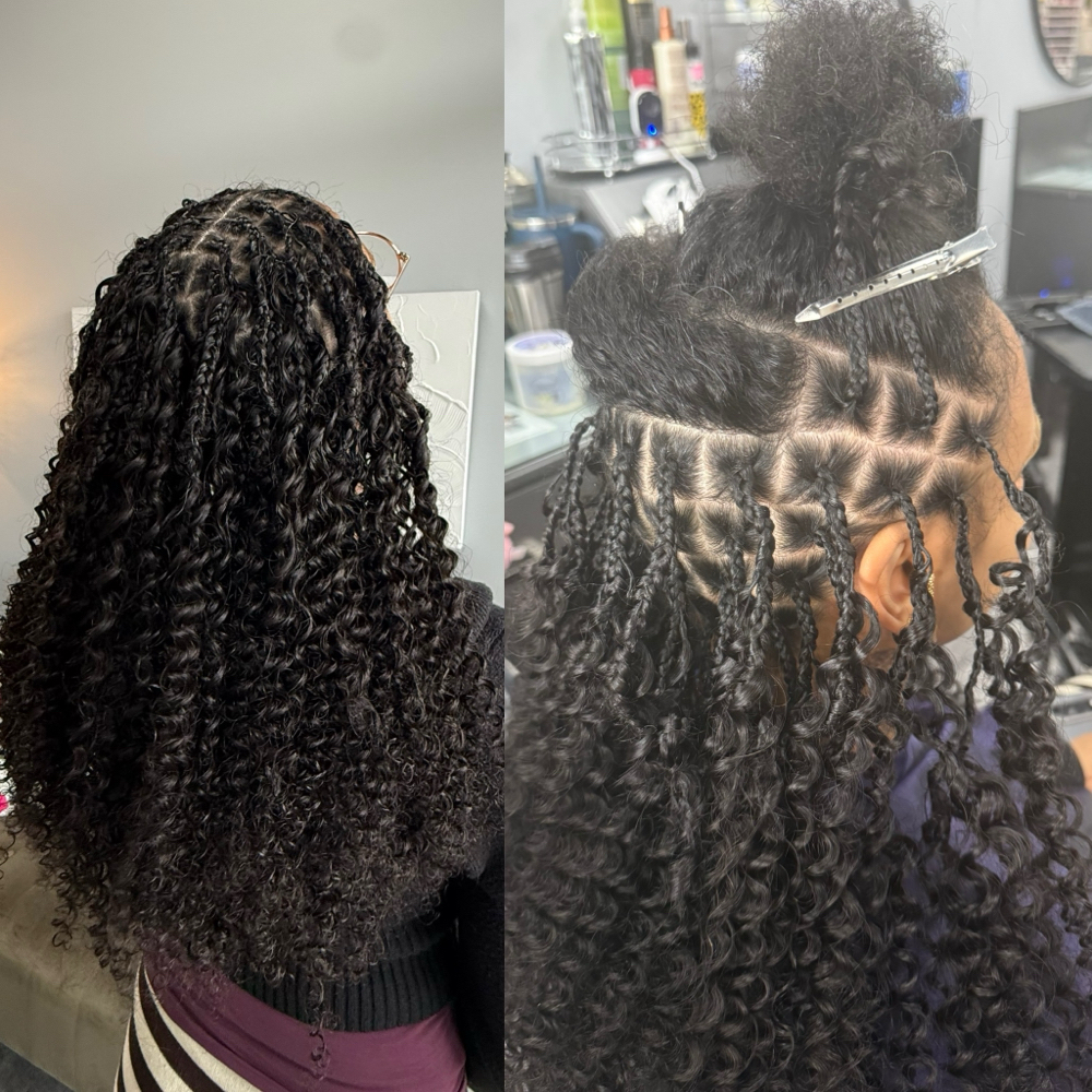 Miracle Knots at Nini braids at TL Design in Beaverton, OR