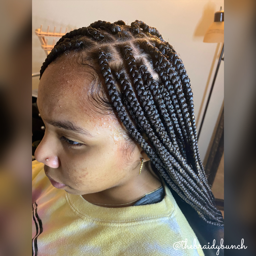 Medium Box Braids