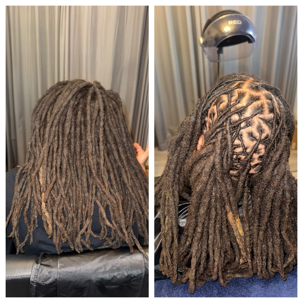 Scalp Treament at Naffys Raw Locs LLC in Covington, GA