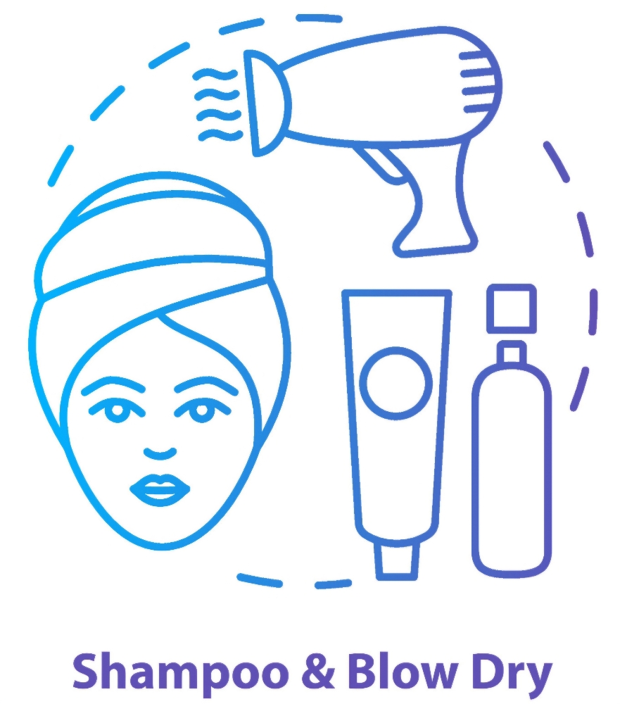 Shampoo & Dry