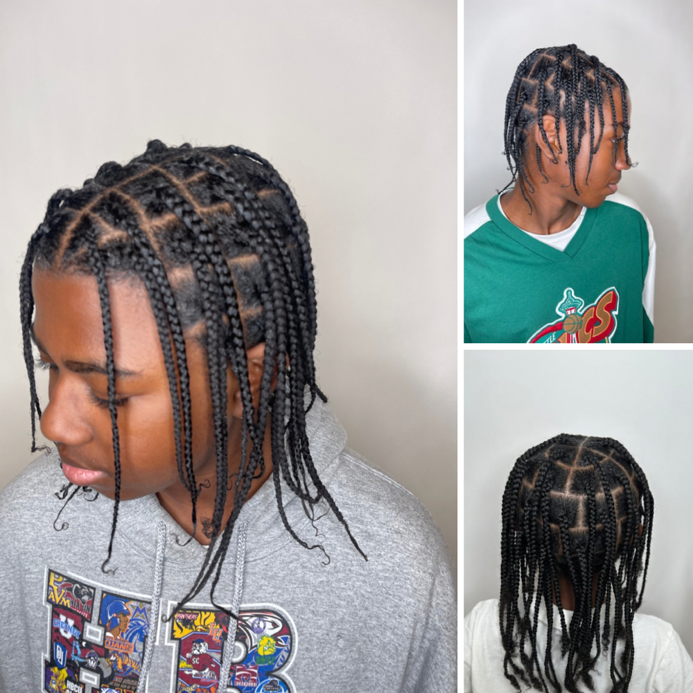 Kids Natural Box Braids/Plaits