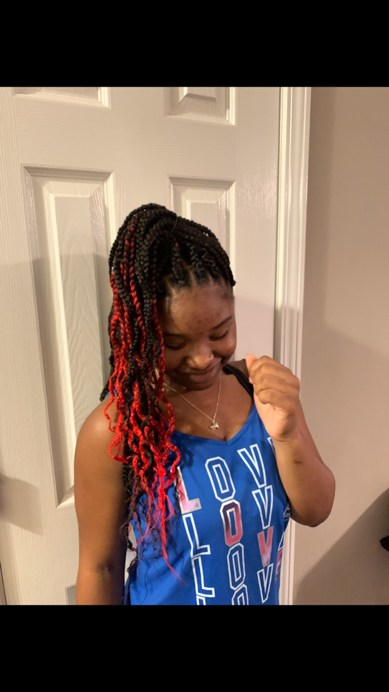 Kids Box Braids age 12