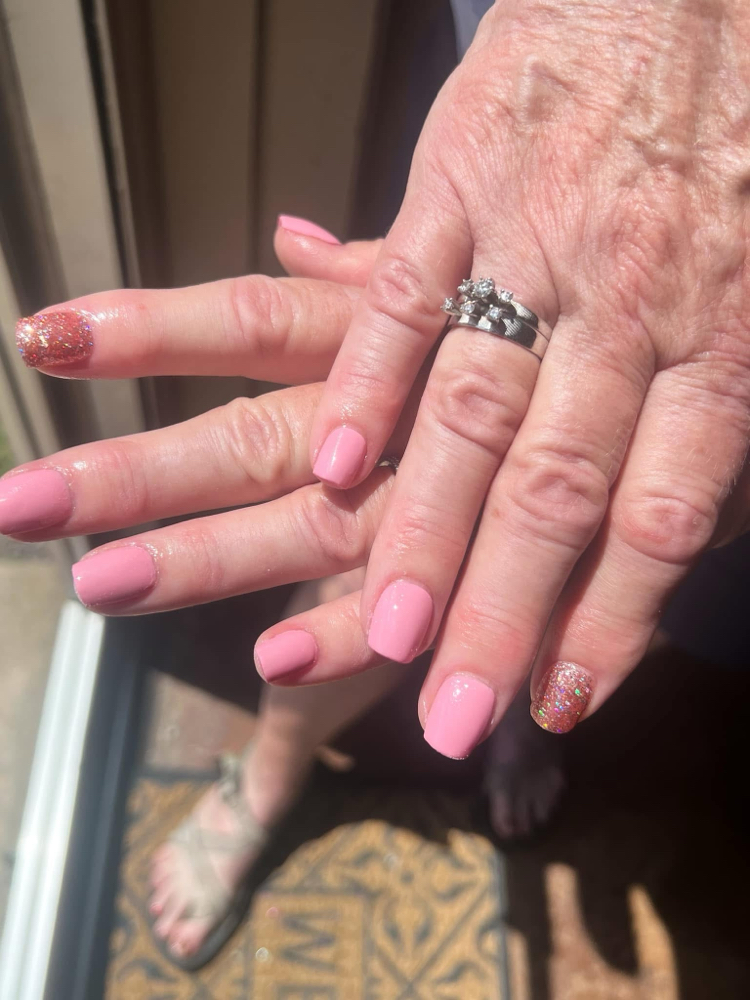 Gel Manicure at Hair by Melanie Y. in Muskogee, OK