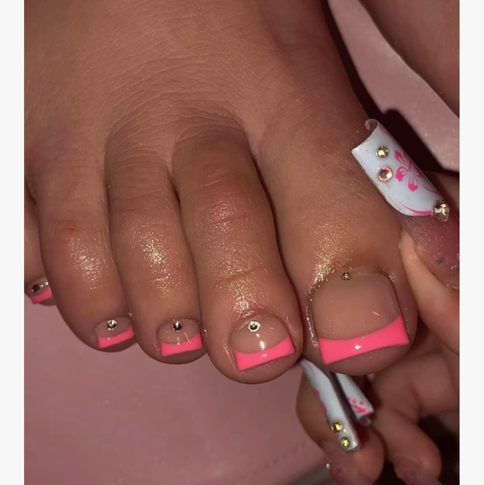 Gel X Pedicure- Full Set