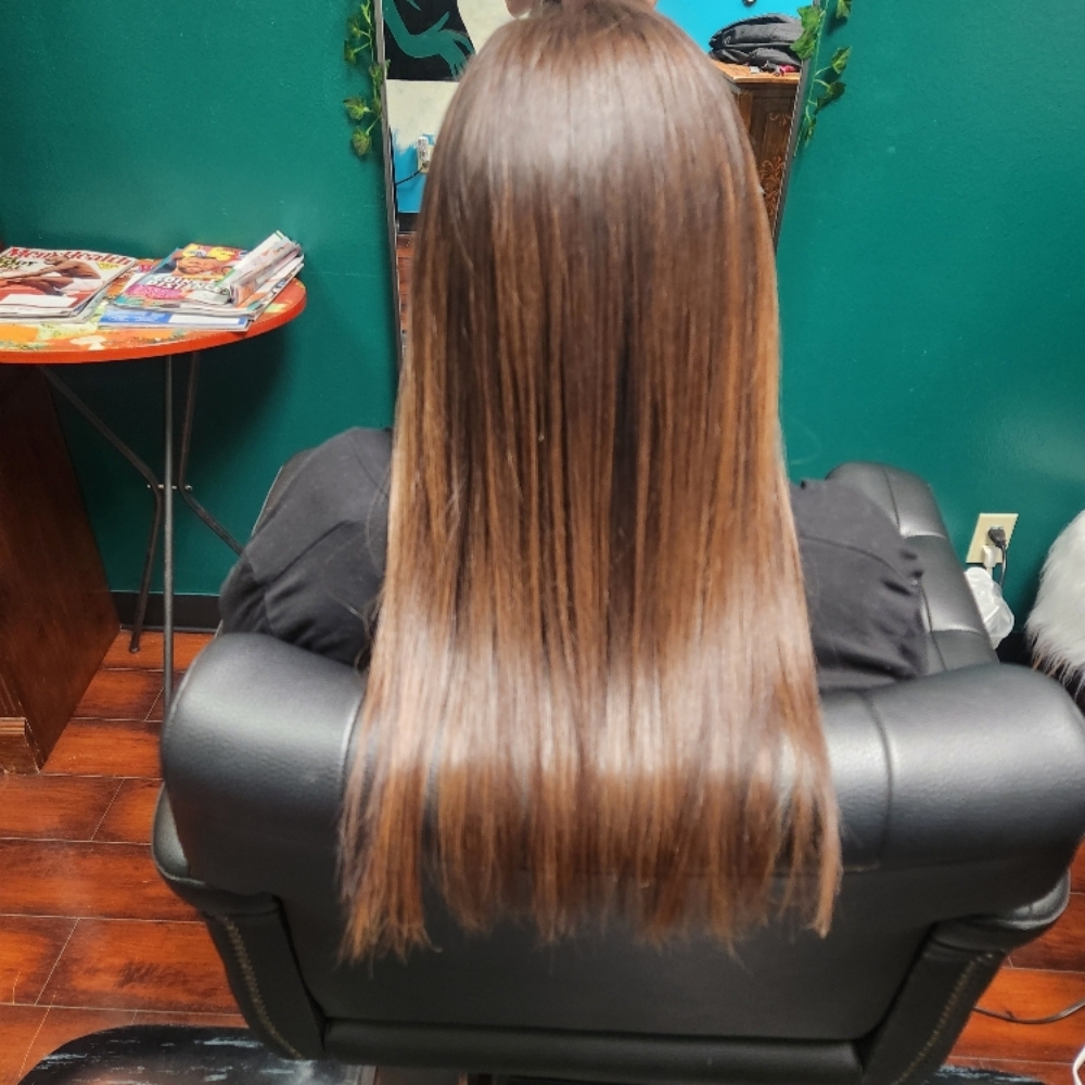 Keratin Treatment & Product Bundle at Kara Diaz Hair in Canyon Lake, TX