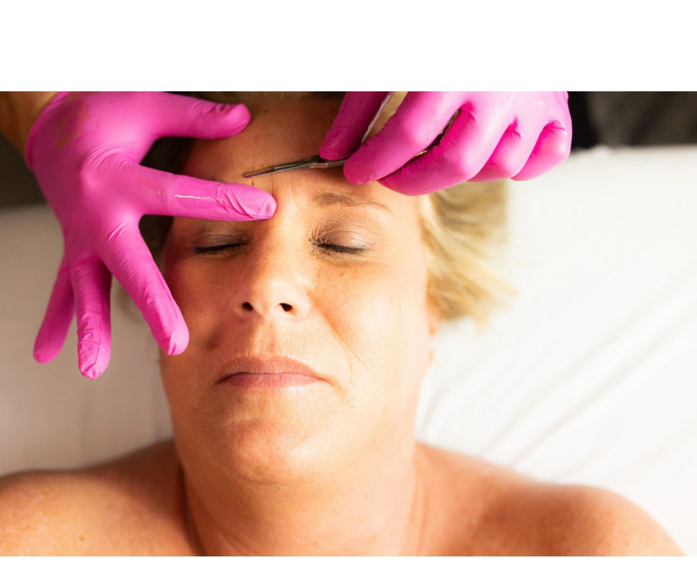 Ambers $45 Dermaplane Facial Deal
