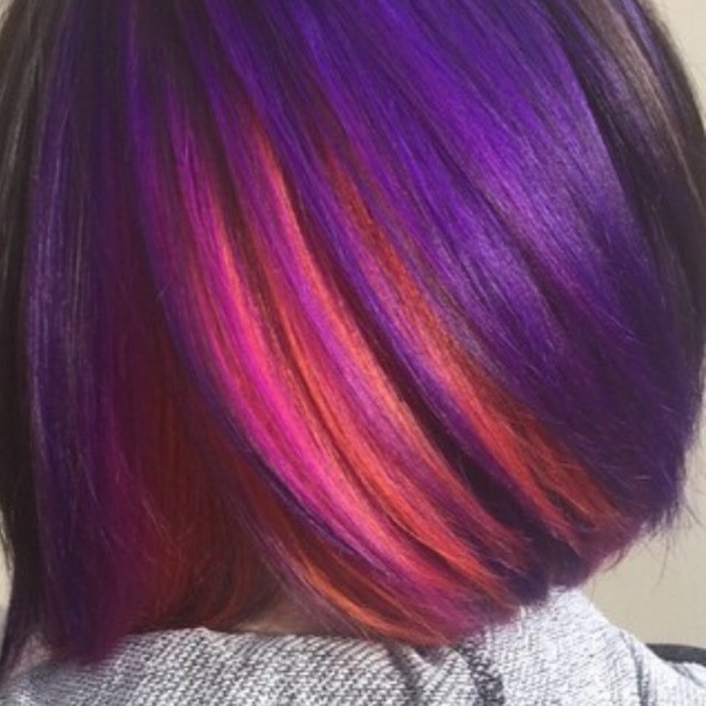 Rainbow Color~Touch Up at Leni’s Beauty Apothecary in Nevada City, CA